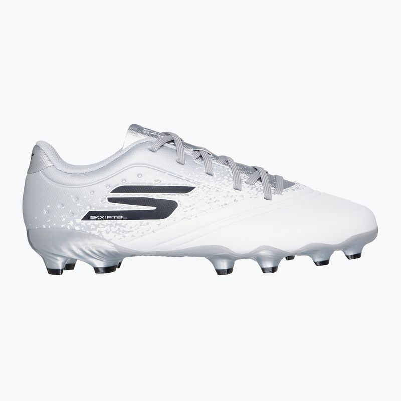 Кросівки футбольні дитячі SKECHERS Razor 1.5 Youth Jr FG white/silver 9
