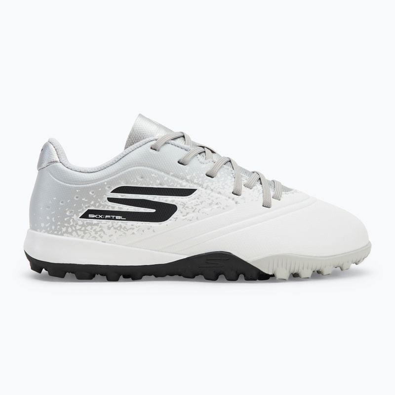 Кросівки футбольні дитячі SKECHERS Razor 1.5 Td Jr TF white/silver 2