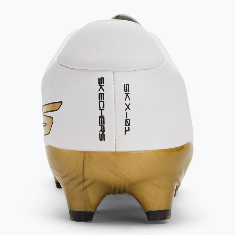 Кросівки футбольні чоловічі SKECHERS Skx_ 1.5 Academy FG white/gold 6