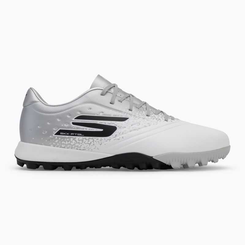Кросівки футбольні чоловічі SKECHERS Razor 1.5 Academy TF white/silver 2