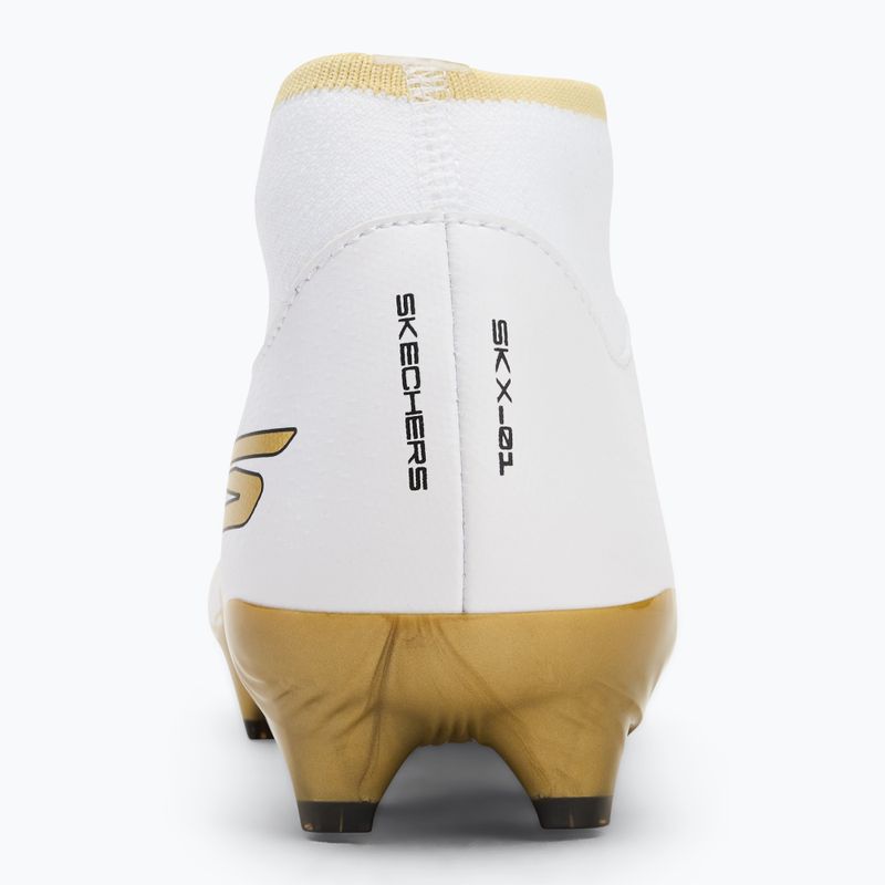 Кросівки футбольні чоловічі SKECHERS Razor 1.5 Academy FG white/gold 6