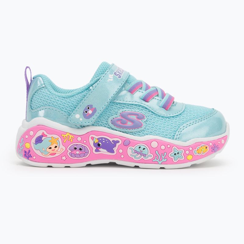 Кросівки дитячі SKECHERS Play Scene Fun Squad turquoise 2