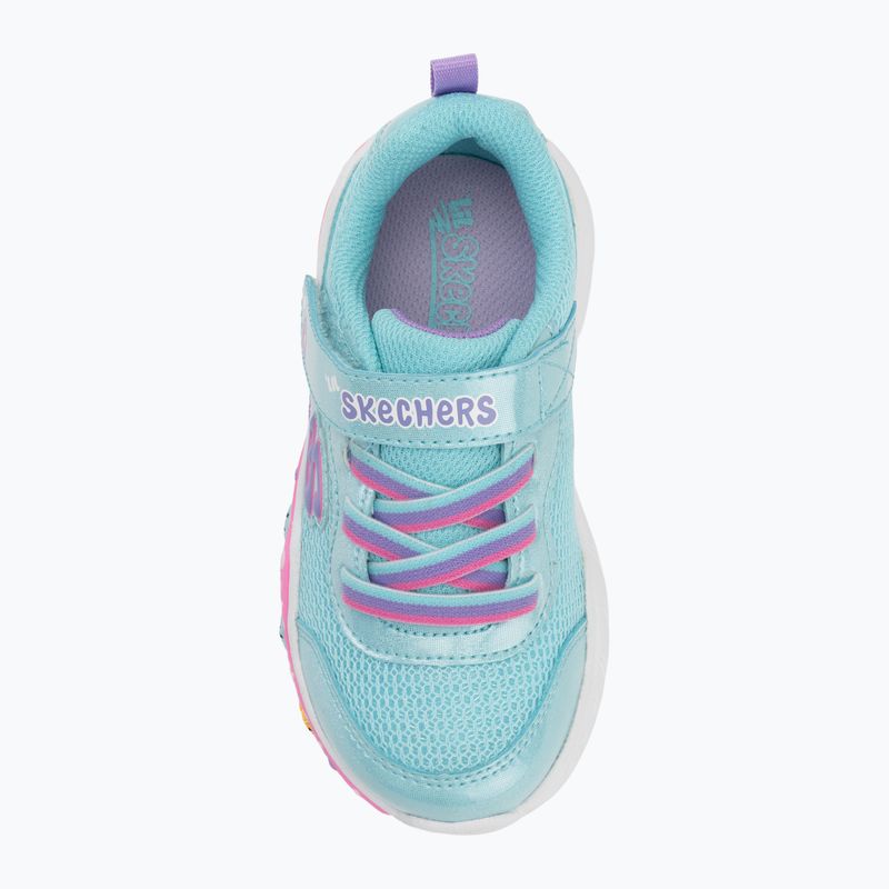 Кросівки дитячі SKECHERS Play Scene Fun Squad turquoise 5