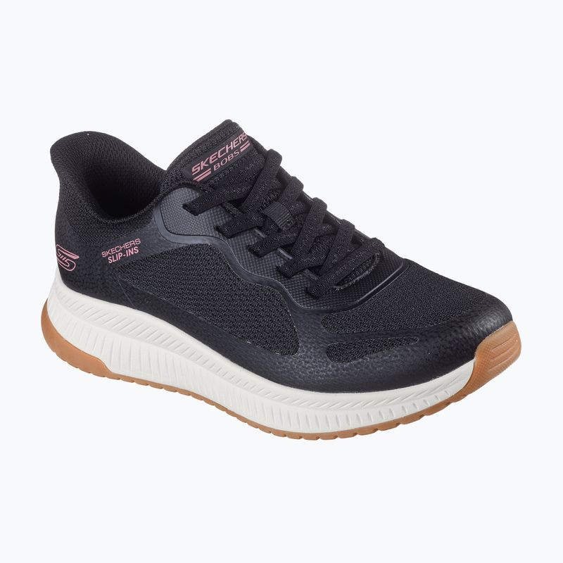 Кросівки жіночі SKECHERS Bobs Squad 4 Staple Look black 3