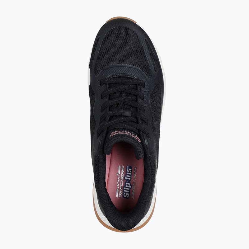 Кросівки жіночі SKECHERS Bobs Squad 4 Staple Look black 6