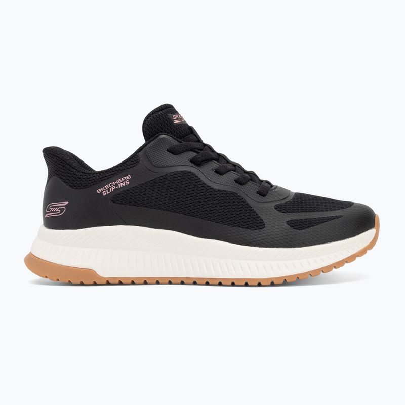 Кросівки жіночі SKECHERS Bobs Squad 4 Staple Look black 2