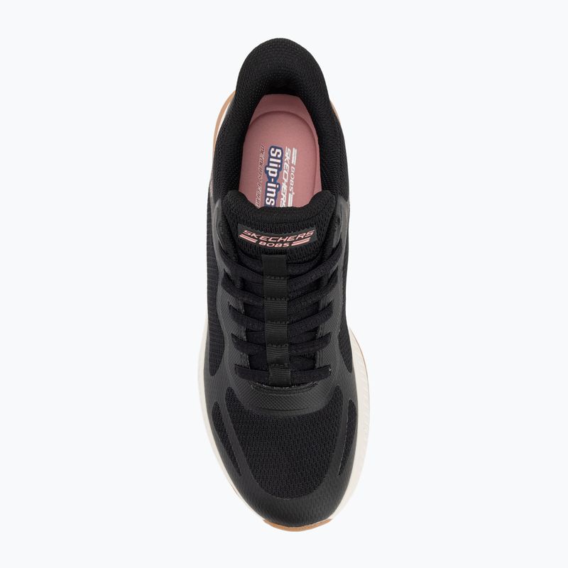Кросівки жіночі SKECHERS Bobs Squad 4 Staple Look black 5