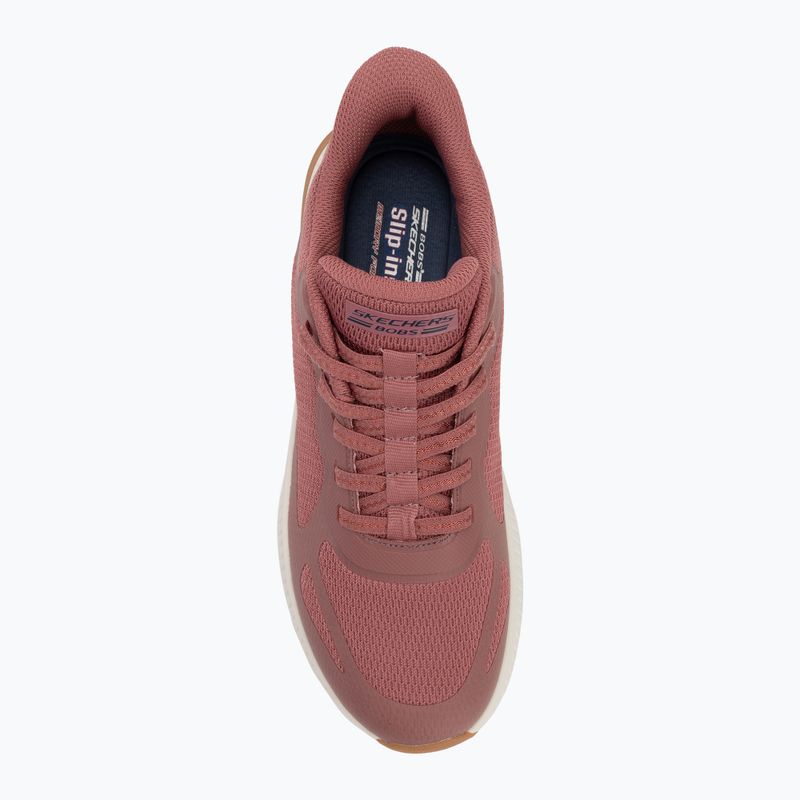 Кросівки жіночі SKECHERS Bobs Squad 4 Staple Look rose 5
