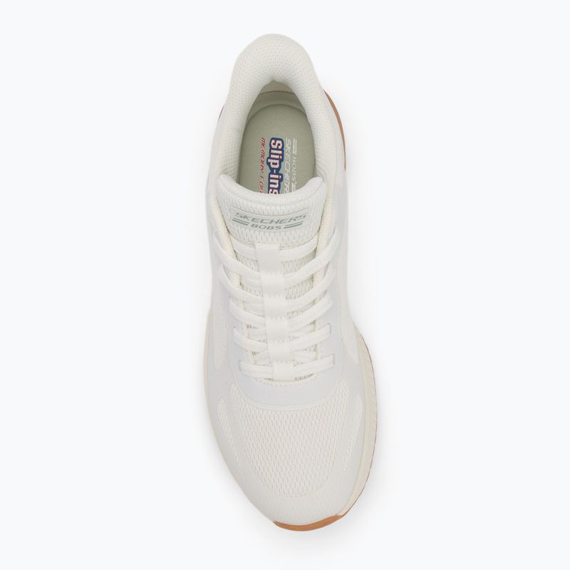 Кросівки жіночі SKECHERS Bobs Squad 4 Staple Look white 5