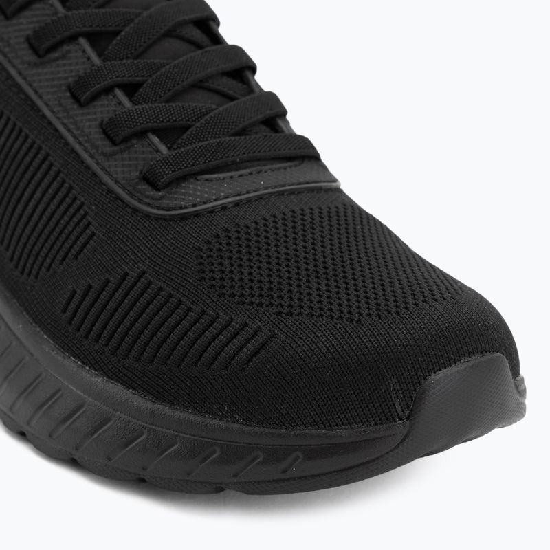 Кросівки чоловічі SKECHERS Bobs Squad Chaos Solid Step black 7