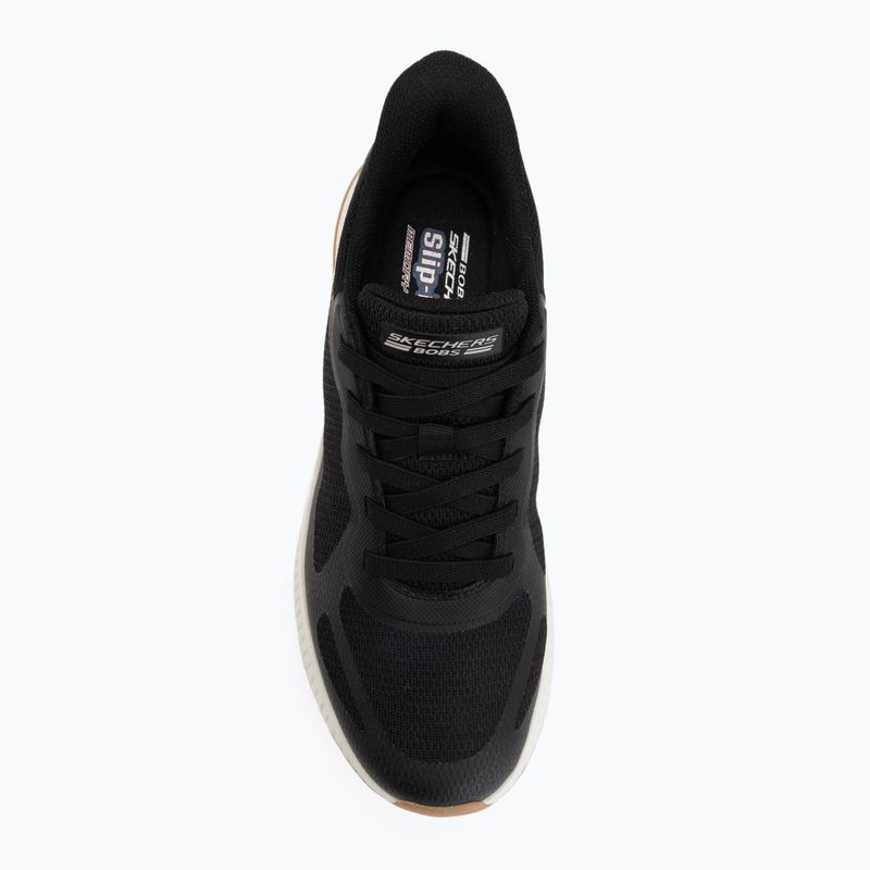 Кросівки чоловічі SKECHERS Bobs Squad 4 black 5
