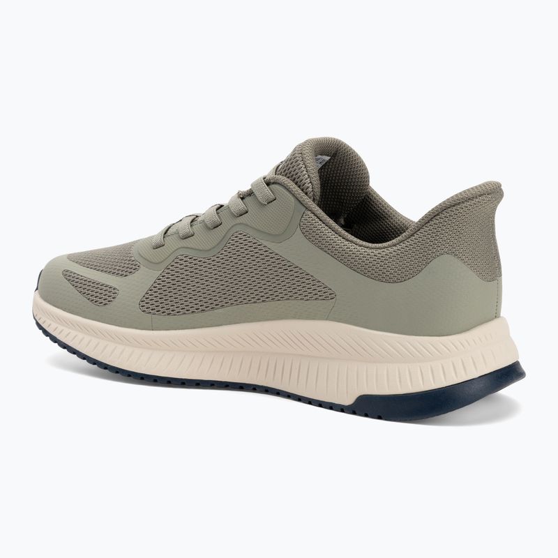 Кросівки чоловічі SKECHERS Bobs Squad 4 olive 3