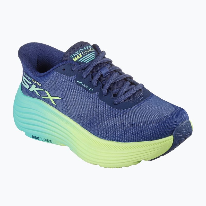 Кросівки для бігу жіночі SKECHERS Max Cushioning Endeavour Hallandale navy/lime