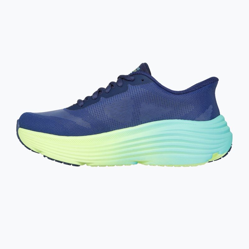 Кросівки для бігу жіночі SKECHERS Max Cushioning Endeavour Hallandale navy/lime 3