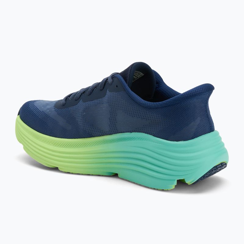 Кросівки для бігу жіночі SKECHERS Max Cushioning Endeavour Hallandale navy/lime 3