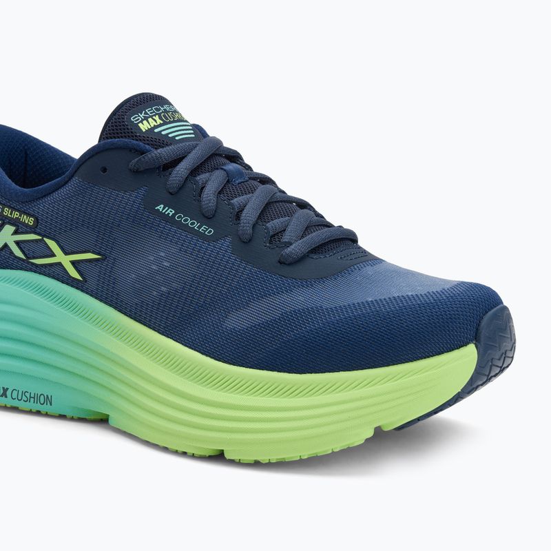 Кросівки для бігу жіночі SKECHERS Max Cushioning Endeavour Hallandale navy/lime 7