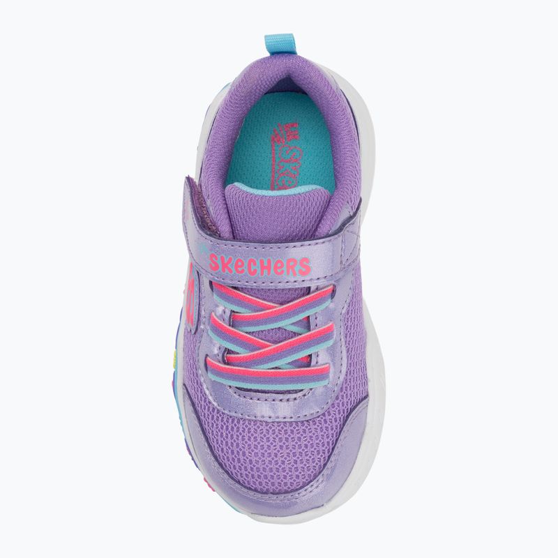 Кросівки дитячі SKECHERS Play Scene Fun Squad purple/multi 5