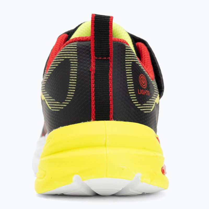 Кросівки дитячі SKECHERS Flex-Glow Ultra black/red 6