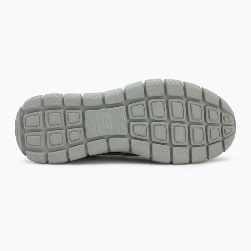 Кросівки чоловічі Skechers Track Leshur charcoal/orange 4