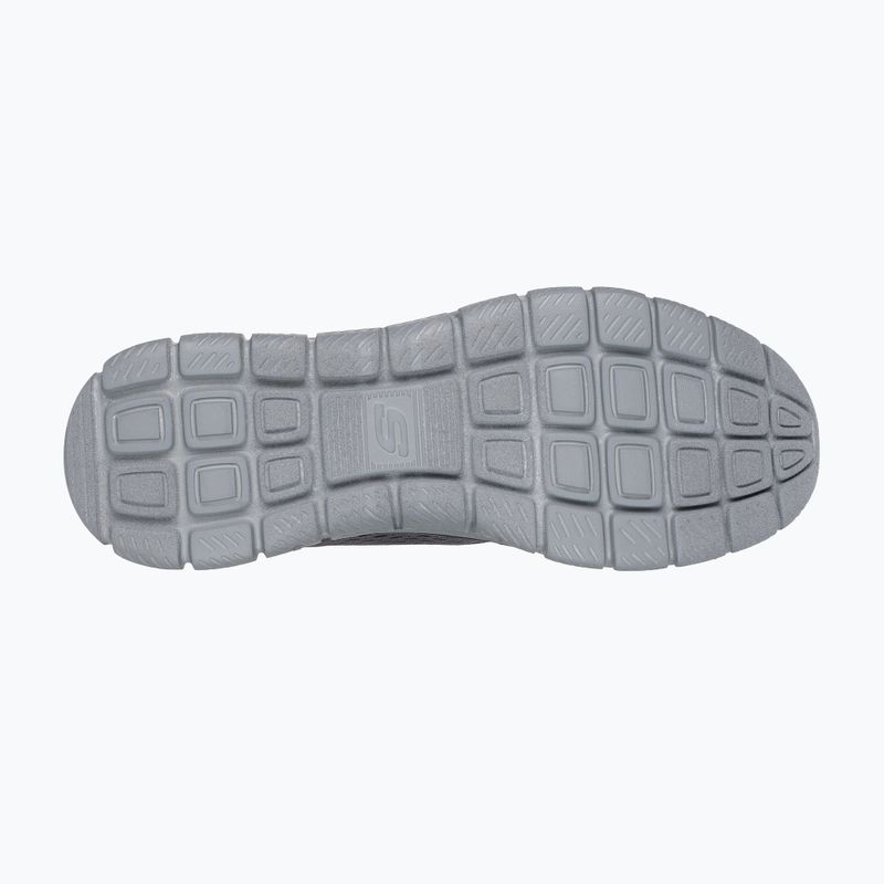 Кросівки чоловічі Skechers Track Leshur charcoal/orange 4