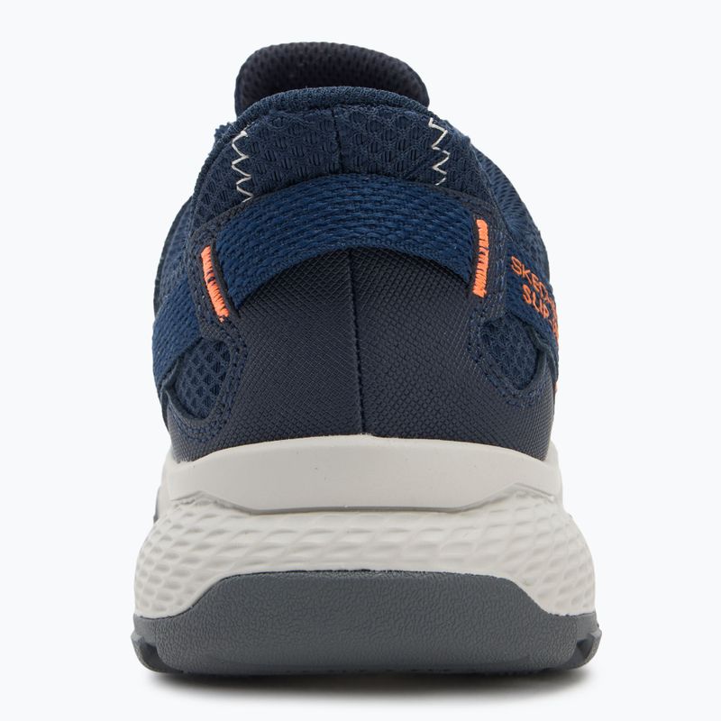 Кросівки чоловічі SKECHERS Dynamite At Escapar navy/orange 6