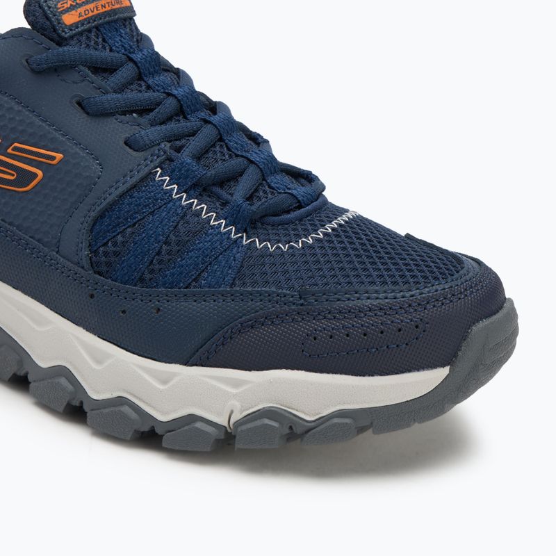 Кросівки чоловічі SKECHERS Dynamite At Escapar navy/orange 7