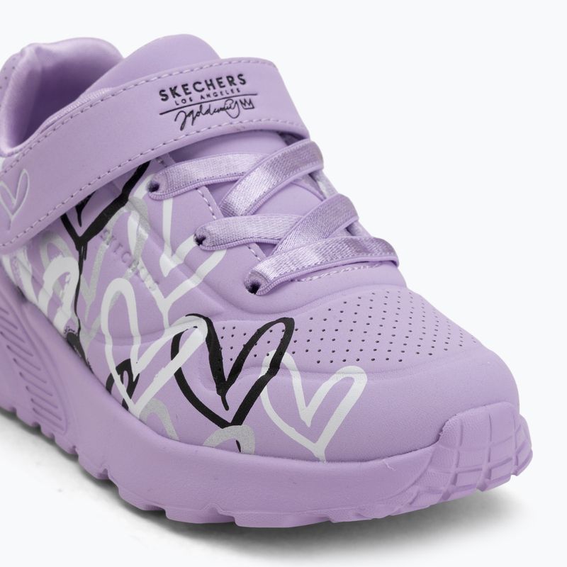 Кросівки дитячі SKECHERS Uno Lite Love Levitate lavender/multi 7