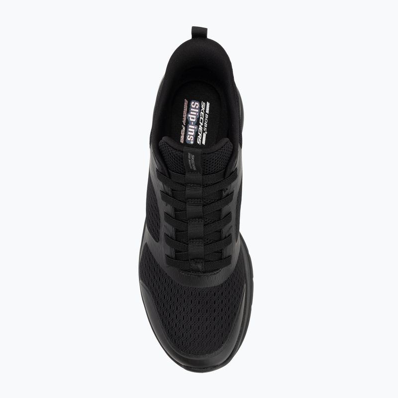 Кросівки жіночі SKECHERS Bobs Arc Waves 2.0 Now On black 5