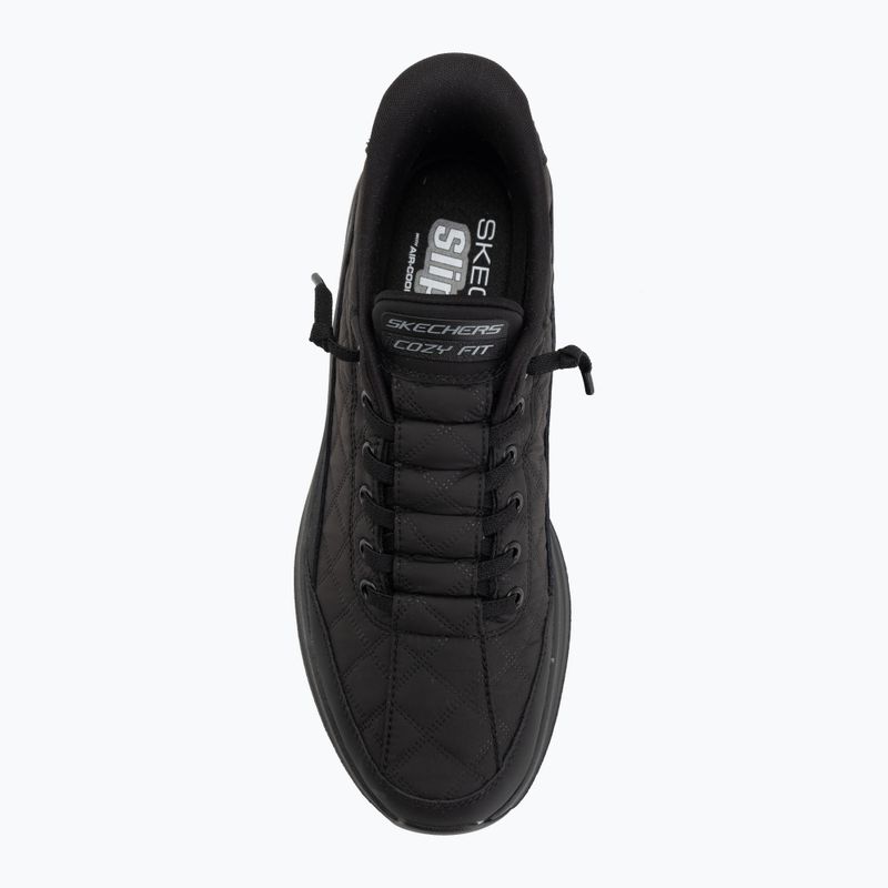 Кросівки чоловічі SKECHERS Contour Foam Cozy Fit black 5