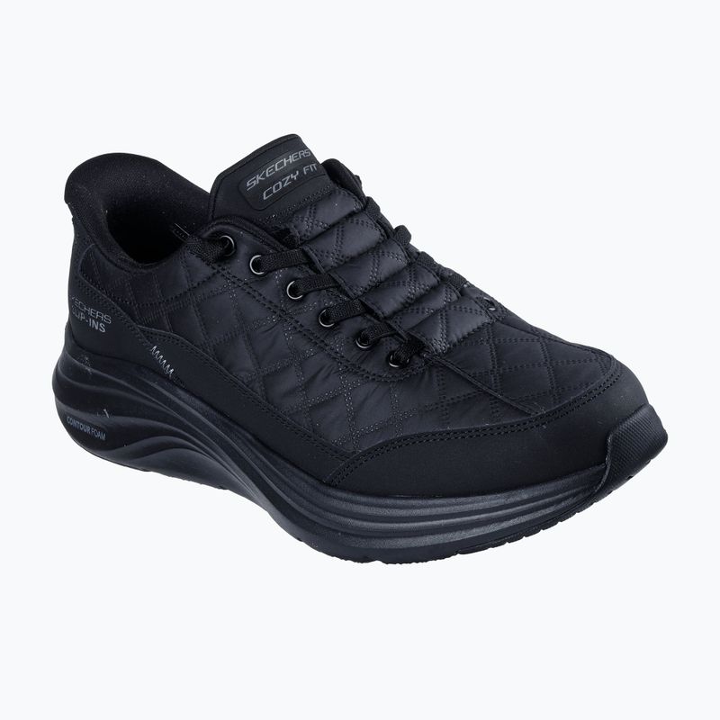 Кросівки чоловічі SKECHERS Contour Foam Cozy Fit black 8