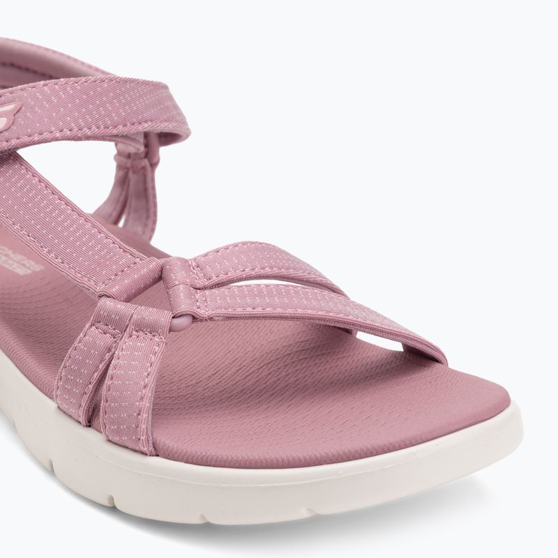 Сандалі жіночі SKECHERS Go Walk Flex Sandal Sublime mauve 7