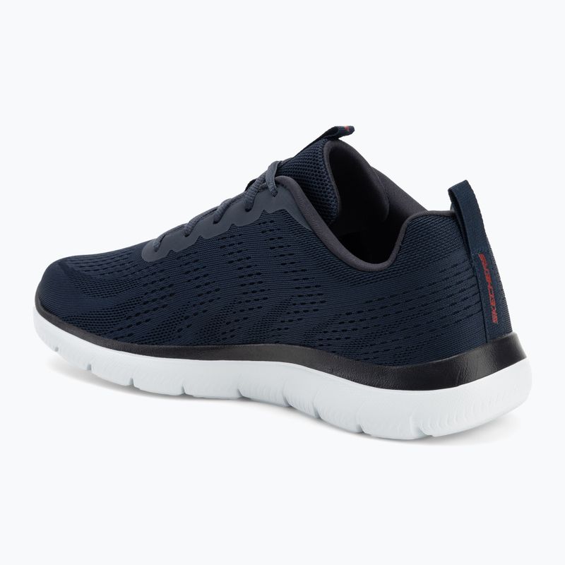 Кросівки чоловічі SKECHERS Summits Torre navy/red 3