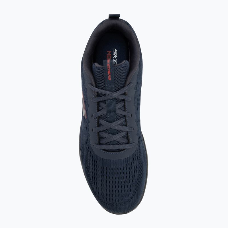 Кросівки чоловічі SKECHERS Summits Torre navy/red 5