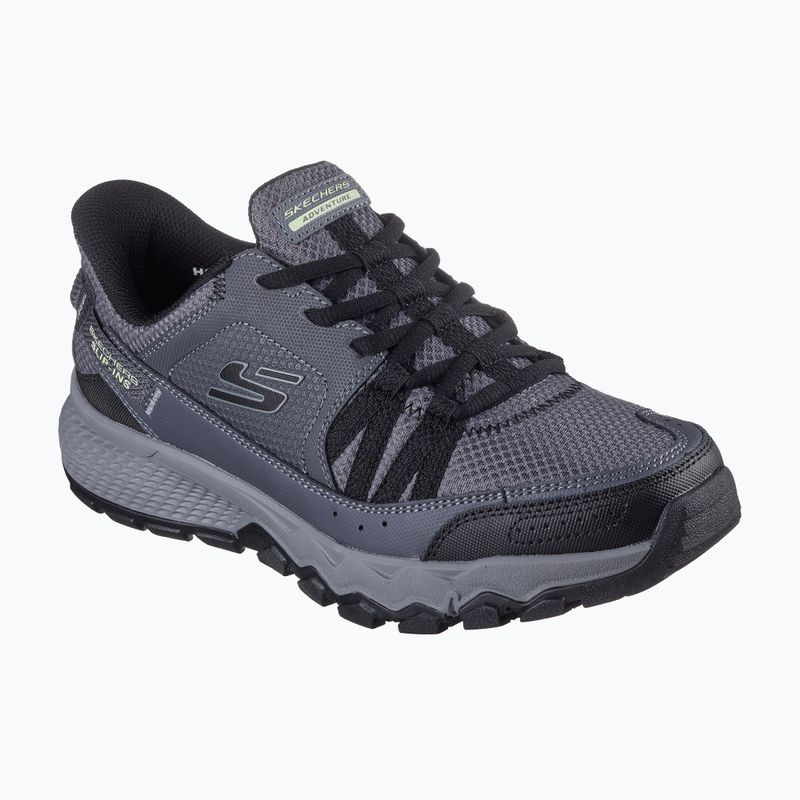 Кросівки чоловічі SKECHERS Dynamite At Escapar charcoal/black 8