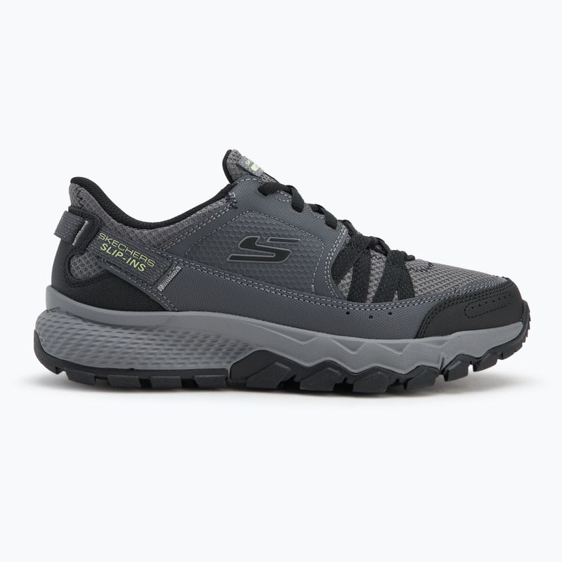 Кросівки чоловічі SKECHERS Dynamite At Escapar charcoal/black 2