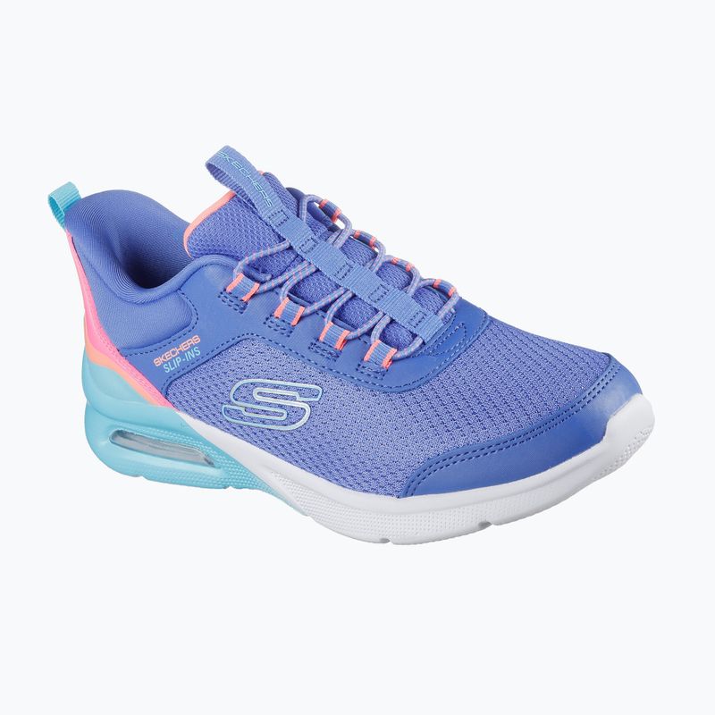 Кросівки дитячі SKECHERS Microspec Max Color Trifecta blue/multi 8