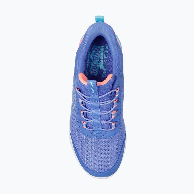 Кросівки дитячі SKECHERS Microspec Max Color Trifecta blue/multi 12