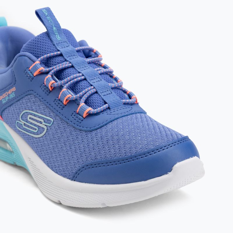 Кросівки дитячі SKECHERS Microspec Max Color Trifecta blue/multi 7
