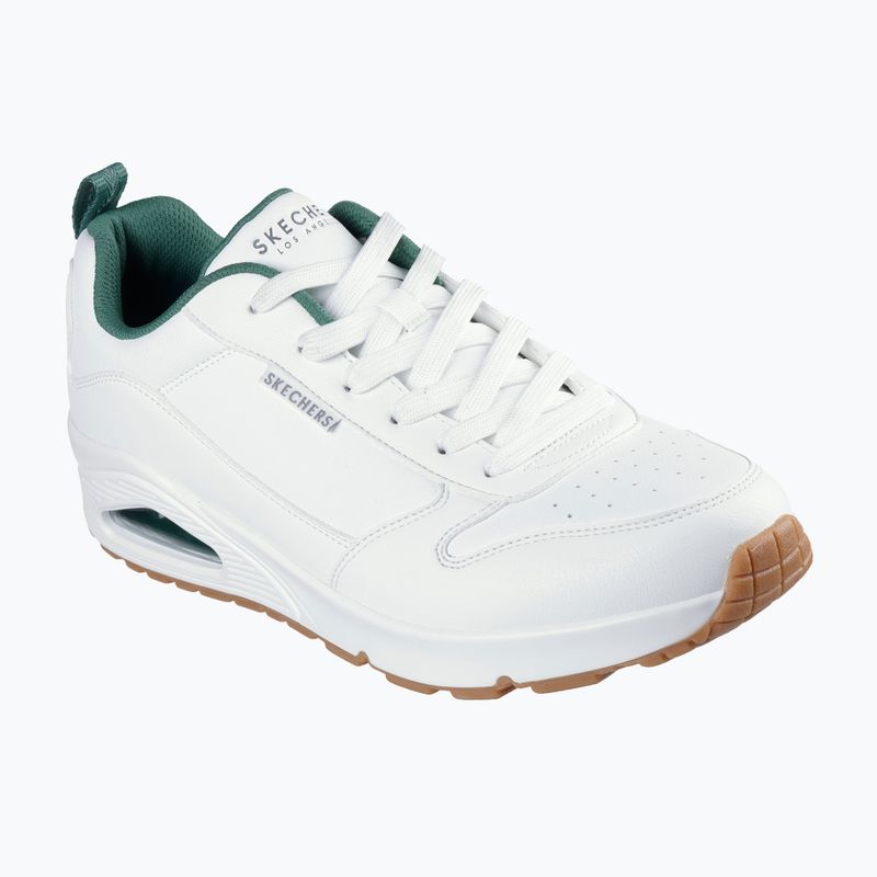 Кросівки чоловічі Skechers Uno Alder white/green