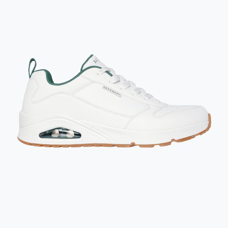 Кросівки чоловічі Skechers Uno Alder white/green 2