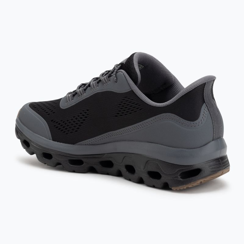 Кросівки чоловічі SKECHERS Glide-Step Sole Glover Peak black/charcoal 3