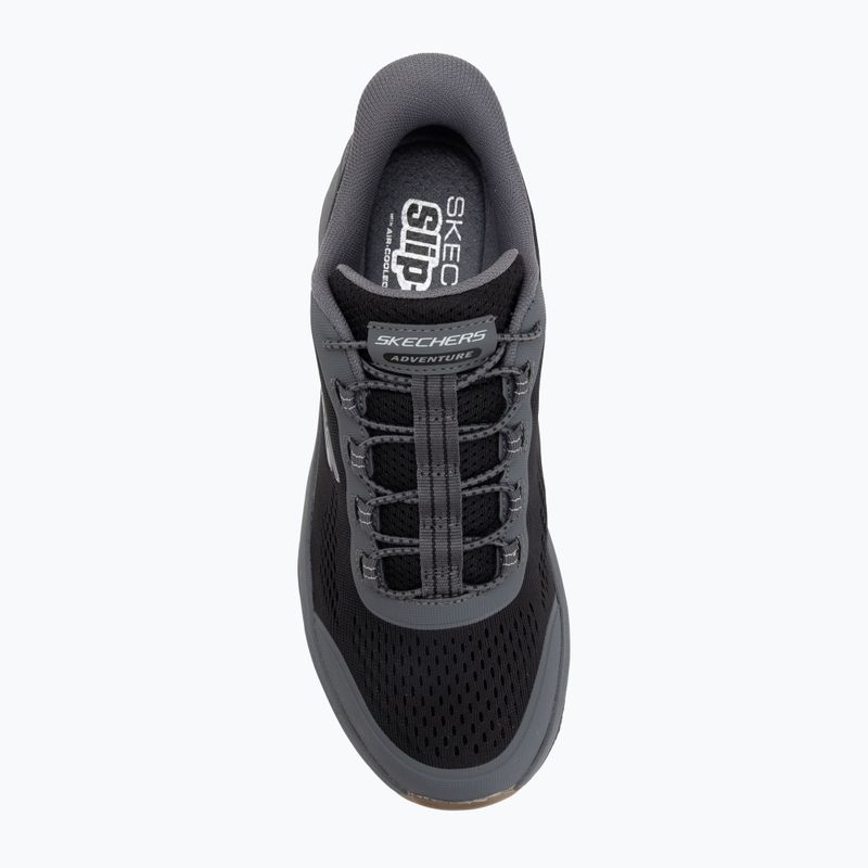 Кросівки чоловічі SKECHERS Glide-Step Sole Glover Peak black/charcoal 5