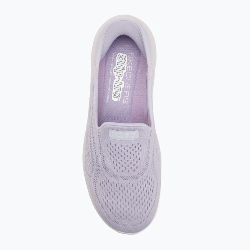Кросівки жіночі SKECHERS Go Walk Flex Yael lavender 5