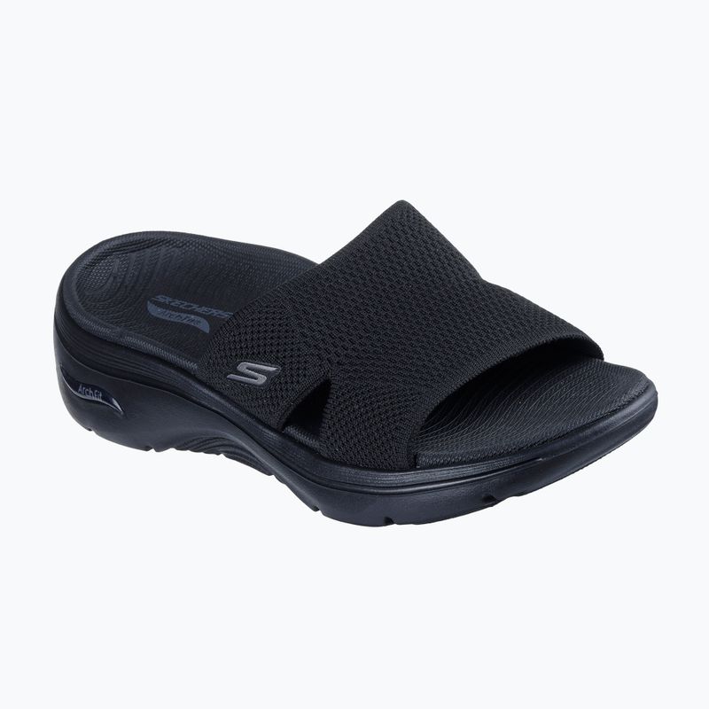 Шльопанці жіночі SKECHERS Go Walk Arch Fit 2.0 Dakota black 8