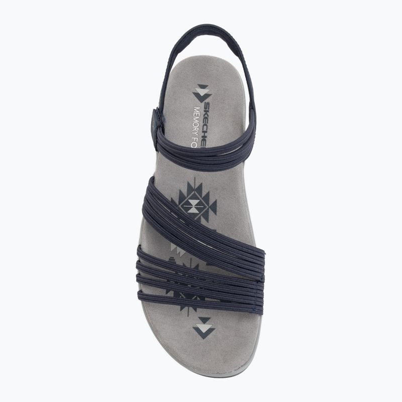 Сандалі жіночі SKECHERS Reggae Slim Coffee Run blue 5