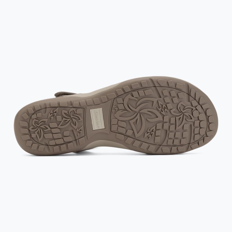Сандалі жіночі SKECHERS Reggae Slim Coffee Run gray 4