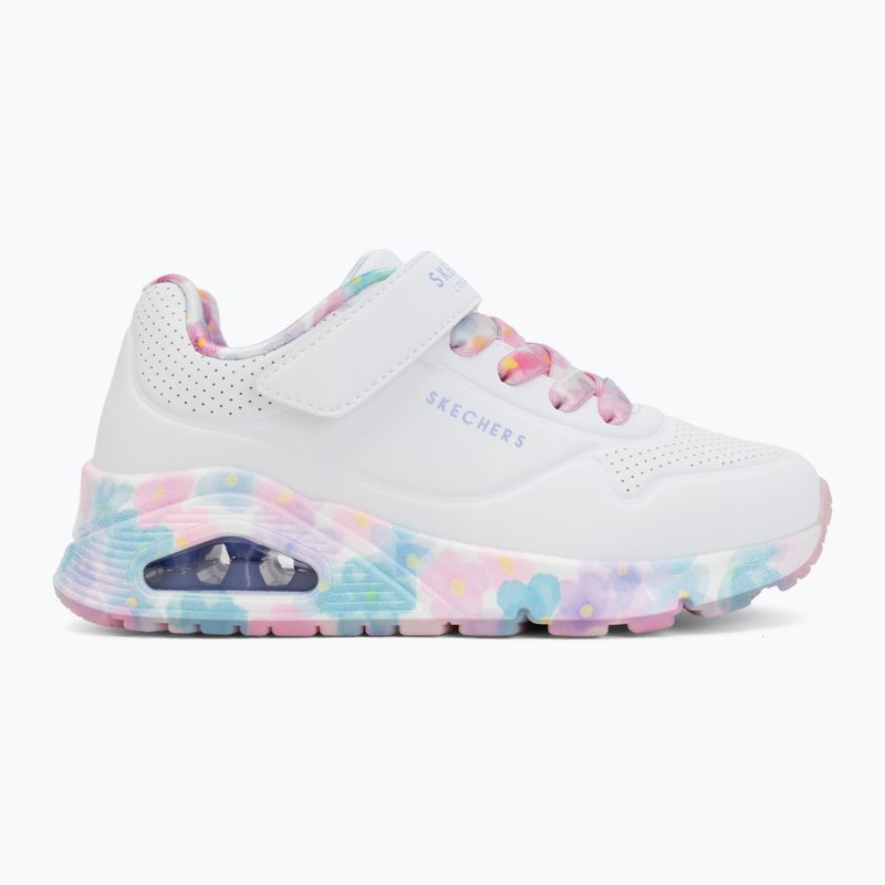 Кросівки дитячі SKECHERS Uno Gen1 Fresh Blooms white 2