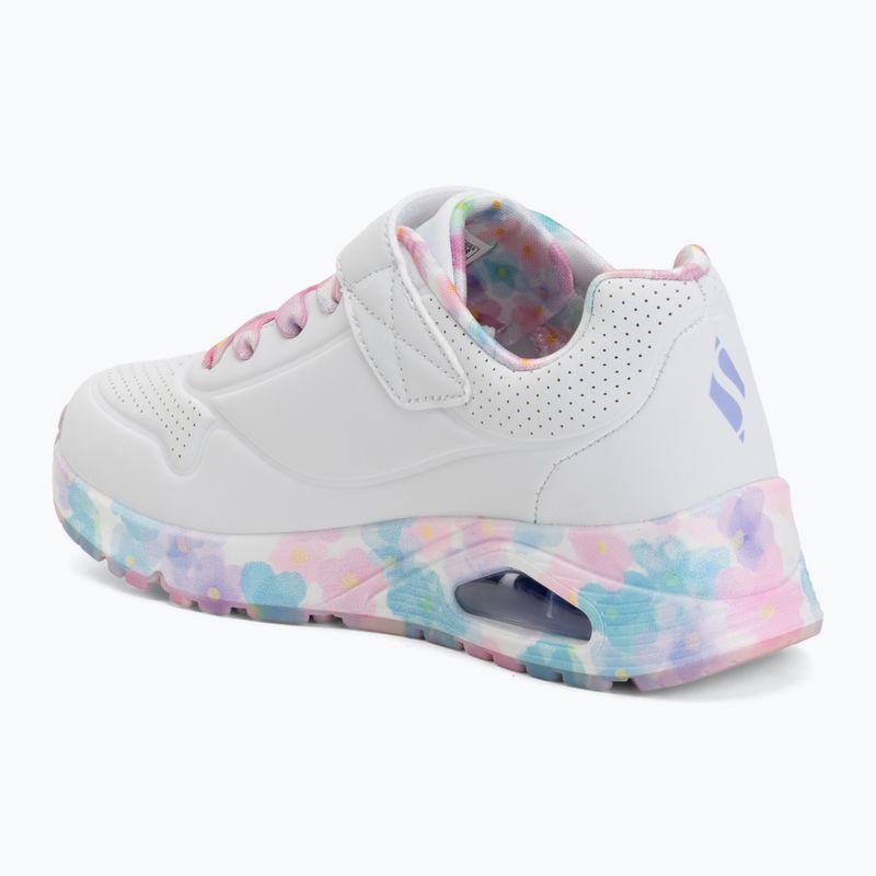 Кросівки дитячі SKECHERS Uno Gen1 Fresh Blooms white 3