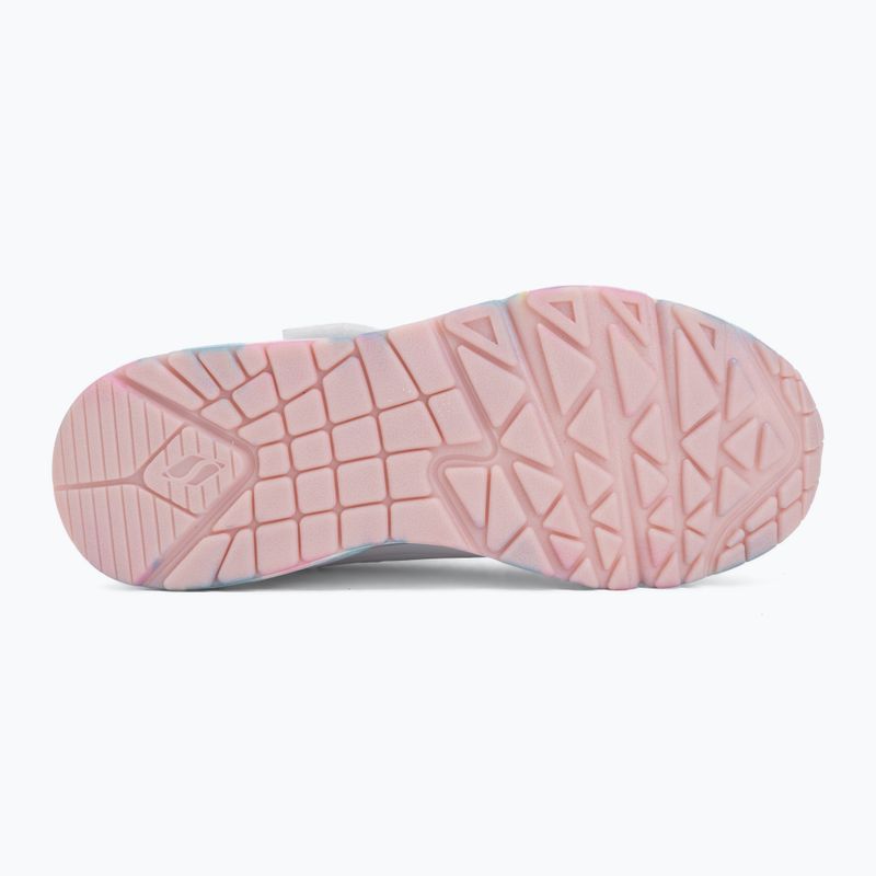 Кросівки дитячі SKECHERS Uno Gen1 Fresh Blooms white 4