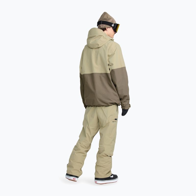 Куртка для сноуборду чоловіча Volcom L Insulated GTX moss green 4